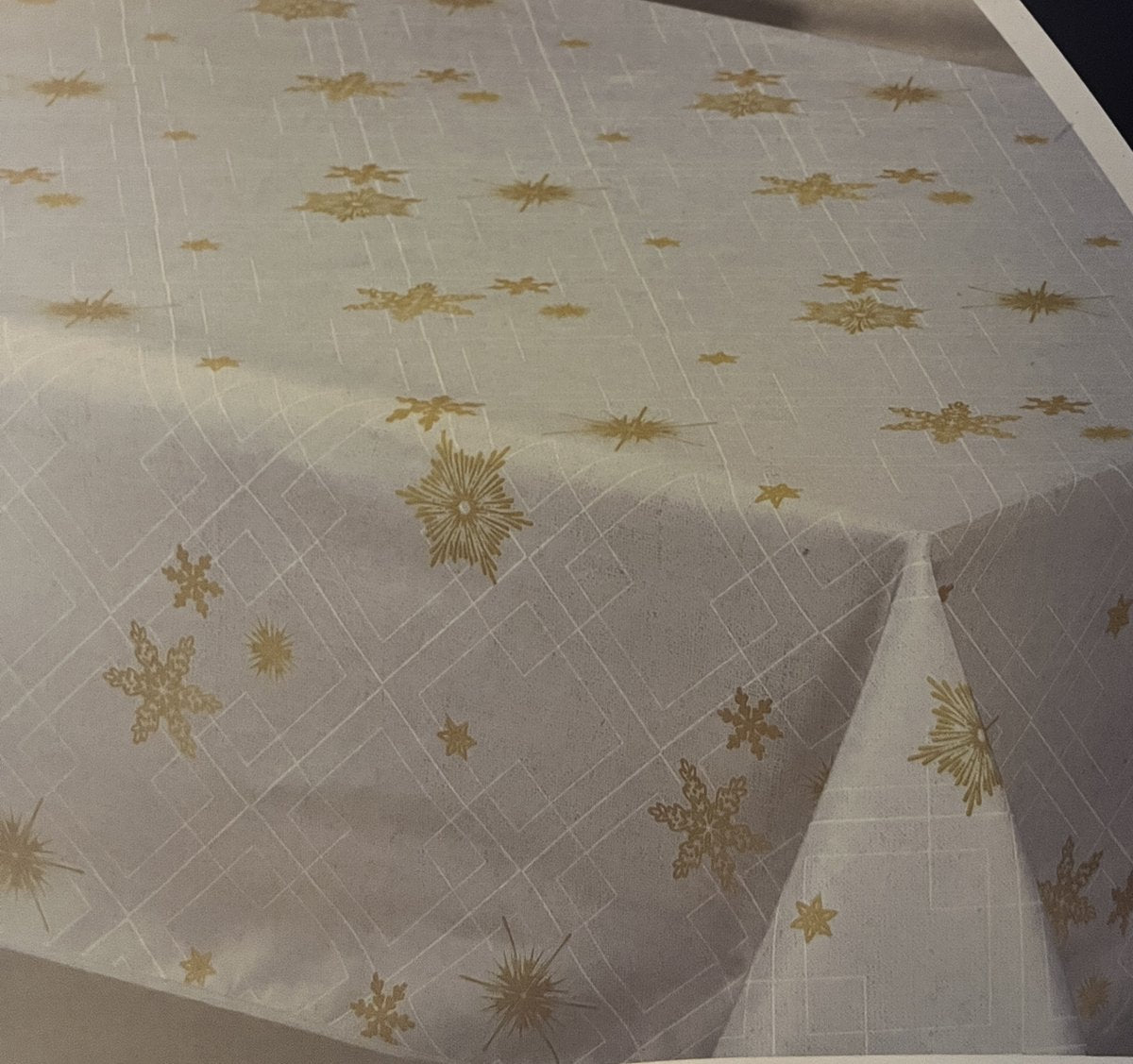 Kersttafelkleed Sneeuwvlok 240 x 145