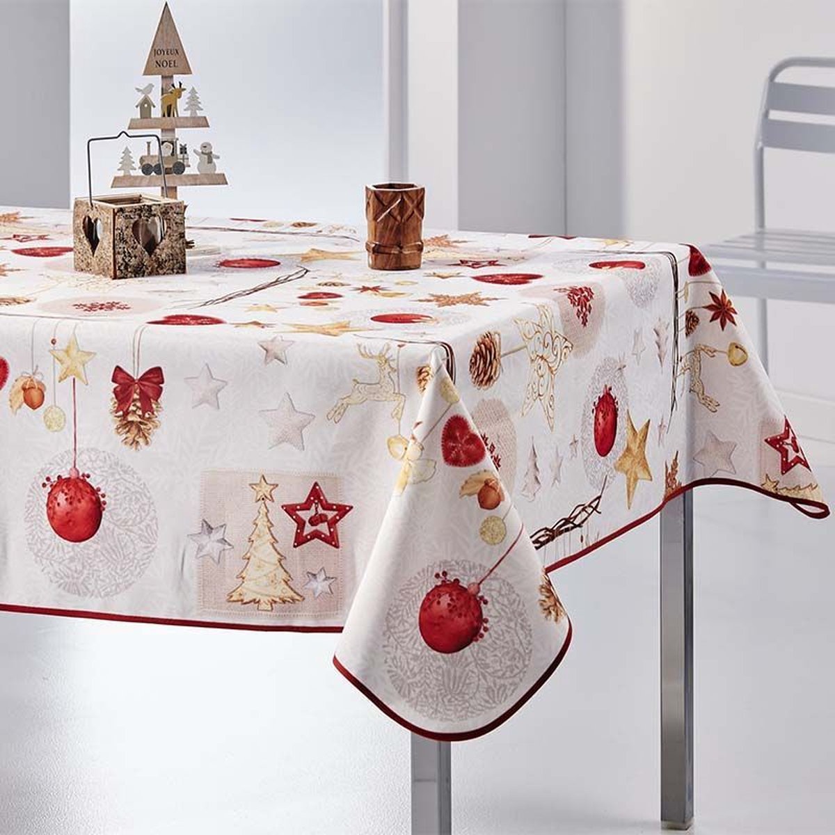 Kersttafelkleed Zachte Sfeer 240 x 148