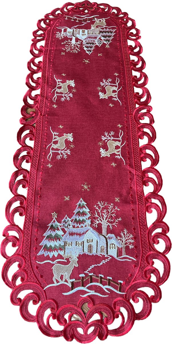 Kersttafelloper 170 x 45