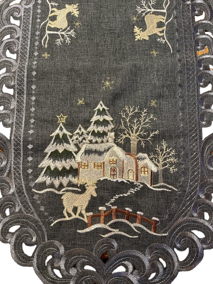 Kersttafelloper 170 x 45