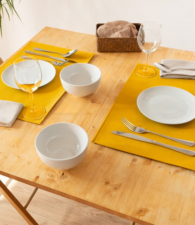 Placemat Monaco - Sunglow Yellow XL