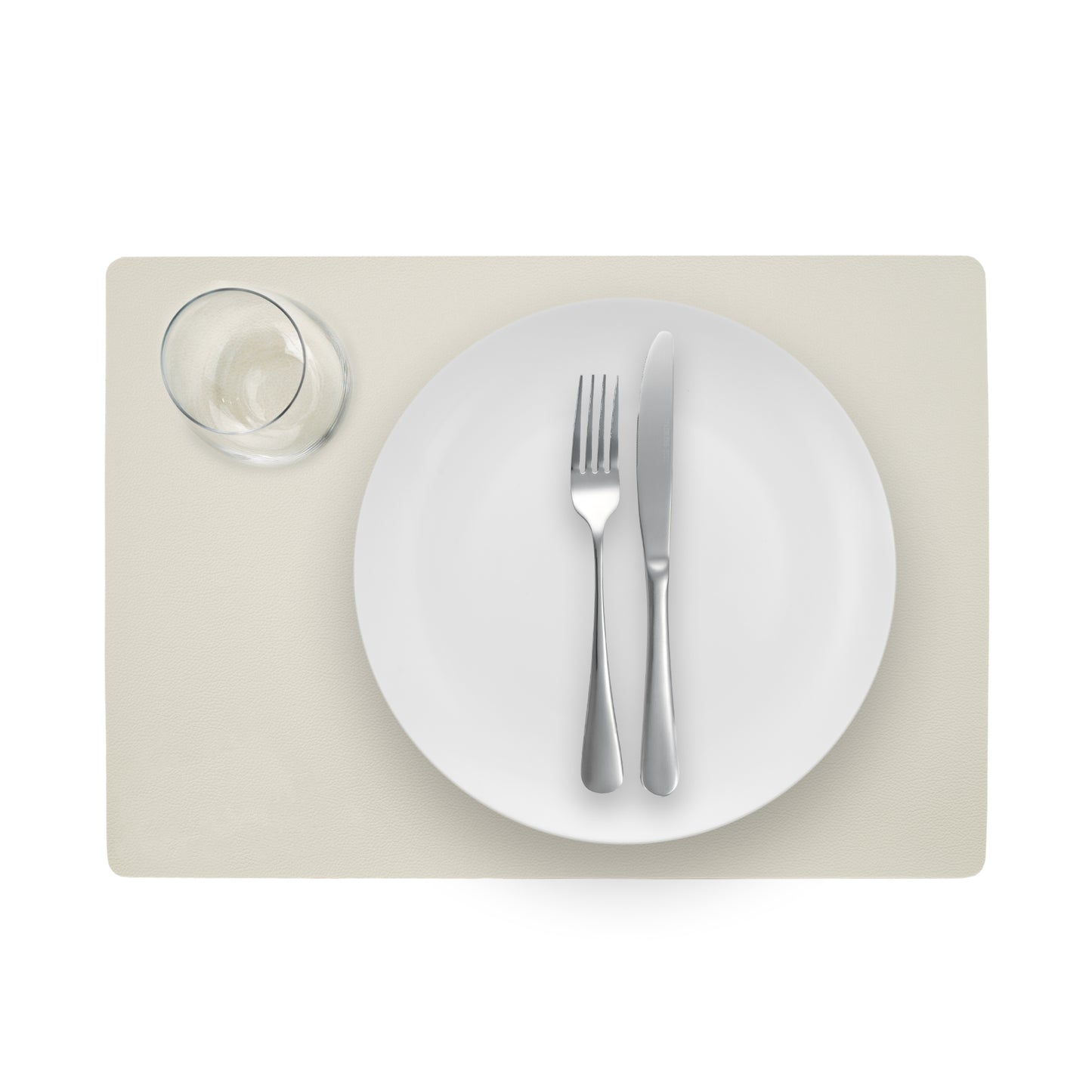 Placemat - dubbelzijdig - Mocca white
