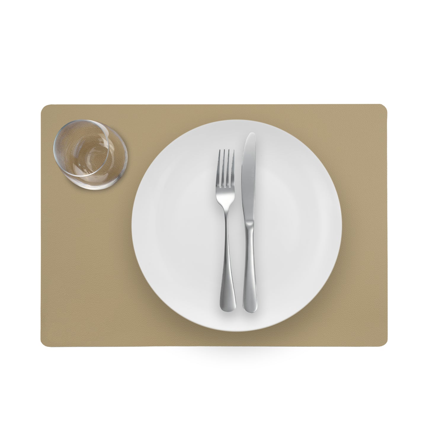 Placemat - dubbelzijdig - Beige sand