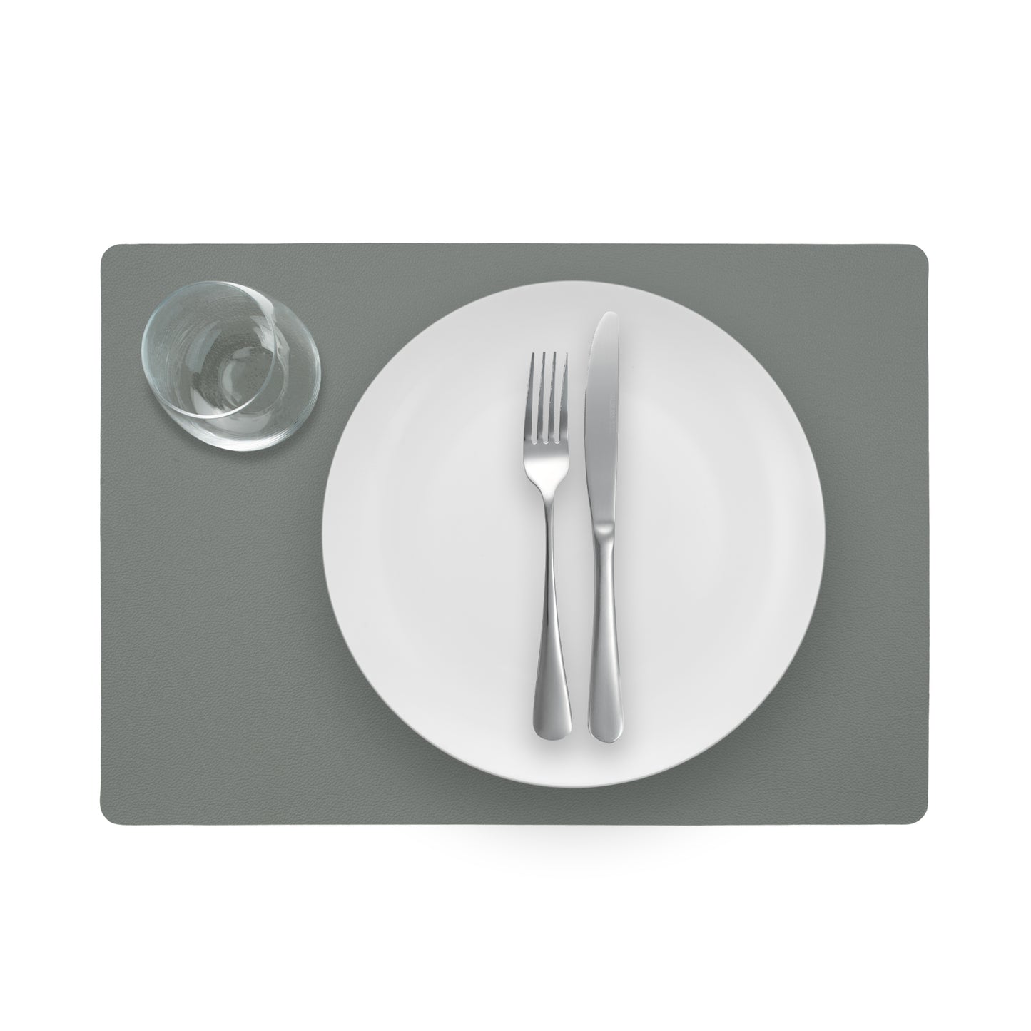 Placemat - dubbelzijdig - Black Light grey