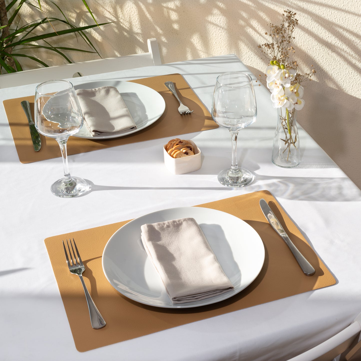 Placemat - dubbelzijdig - Desert taupe