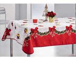 Kersttafelkleed Kerstbal 300 x 148