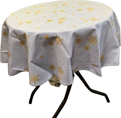 Kersttafelkleed Sneeuwvlok 160